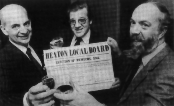 Centenary of dissolution of Heaton Local Board