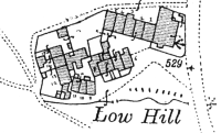 Map of Low Hill, Baildon Moor, 1934