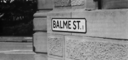 Balme Street, Bradford, commemorates Abraham Balme Balme Street, Bradford, commemorates Abraham Balme
